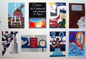 Affiches de l`atelier des enfants