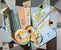 Nature morte etude sur cubisme instruments de musique