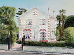 Maison début du siècle à Royan - huile sur toile