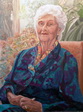 Portrait de Grand-mère - huile sur toile